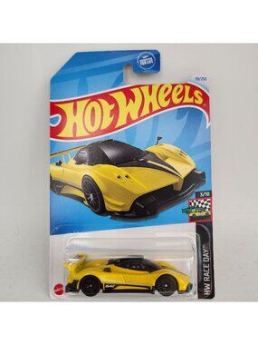 Hot Wheels Pagani Zonda R Yellow 2024 HW Race Day 3/10 99/250